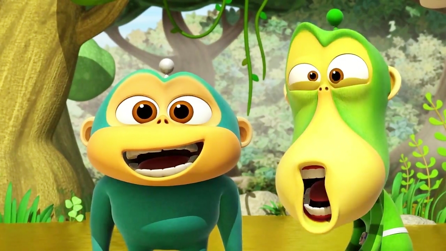 انیمیشن میمون های بیگانه Alien Monkes - قسمت 2